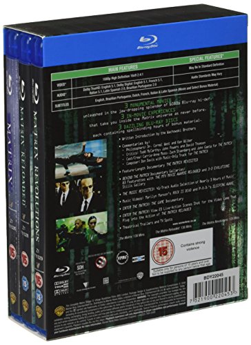 The Complete Matrix Trilogy (The Matrix / The Matrix Reloaded / The Matrix Revolutions) [Blu-ray]