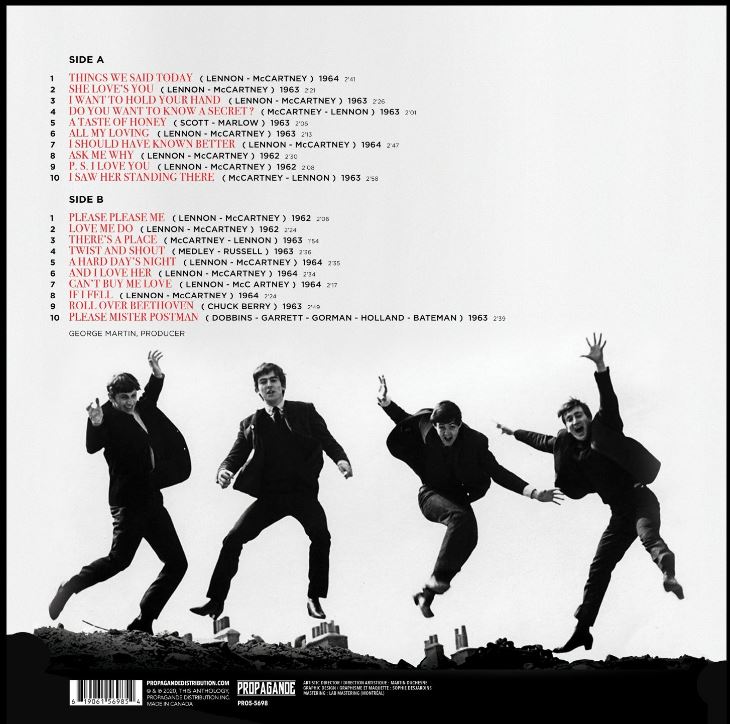 The Beatles / First Hits - LP (test pressing Black) + CD + REG LP