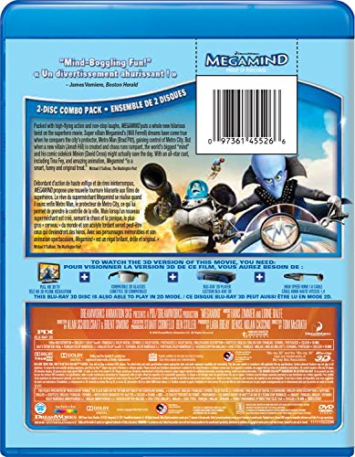 Megamind - 3D Blu-Ray/DVD