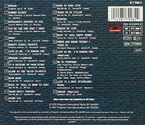 Soundtrack / Grease - CD (Used)