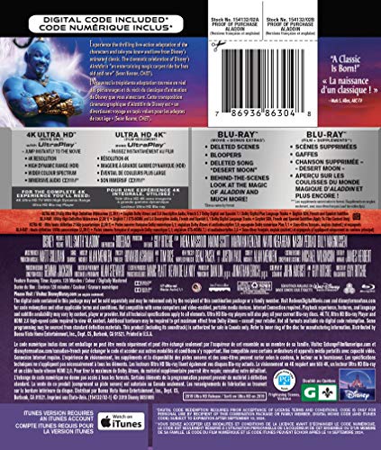 Aladdin - 4K/Blu-Ray