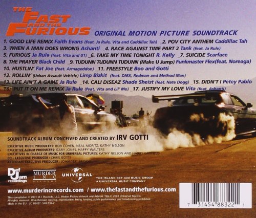 Soundtrack / The Fast and the Furious - CD (Used)