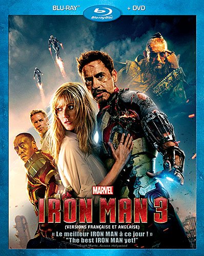 Iron Man 3 - Blu-Ray/DVD (Used)