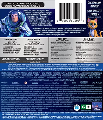 Lightyear (Feature) [Blu-ray] (Bilingual)