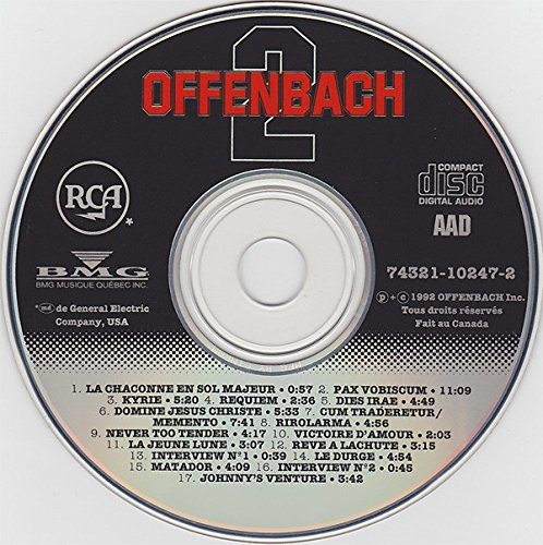 Offenbach ‎– 2-4-6 - 1992 - (Canada - Box set) - CDX3