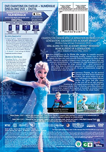 Frozen / La Reine des Neiges - Sing Along Edition - DVD (Used)