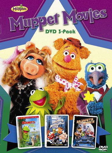 Muppets Movies Collection Pack Box Set (Muppets Take Manhattan, Muppets From Space & Kermit Swamp Years)