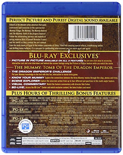 The Mummy Trilogy [Blu-ray] (Bilingual)