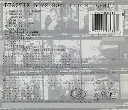 Beastie Boys / Some Old Bullshit - CD (Used)