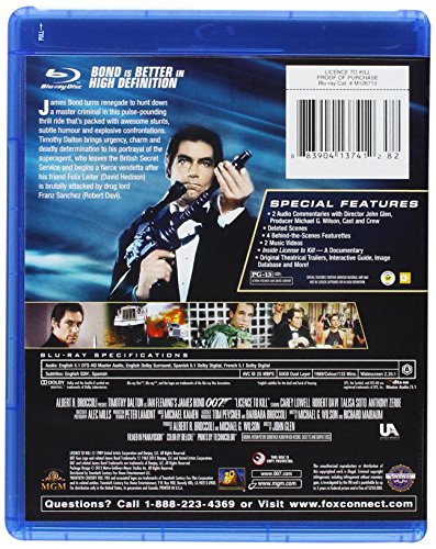 Licence to Kill [Blu-ray] (Bilingual)