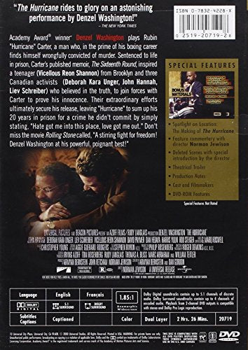 The Hurricane (Widescreen) - DVD (Used)
