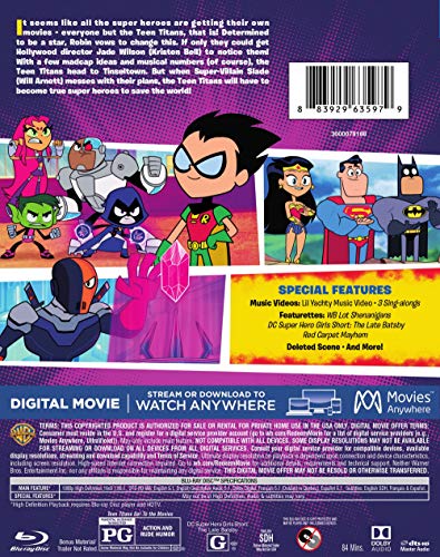 Teen Titans Go! To the Movies (BD) [Blu-ray]