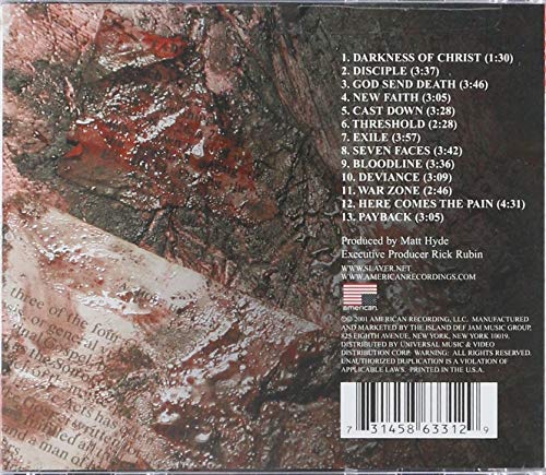 Slayer / God Hates Us All - CD (Used)