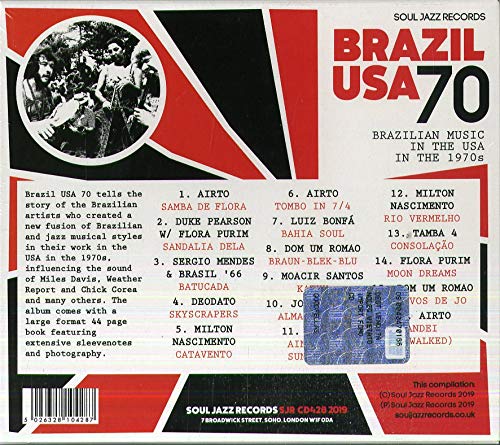 Soul Jazz Records Presents Brazil Usa 70 - Brazilian Music In The Usa In The 1970S