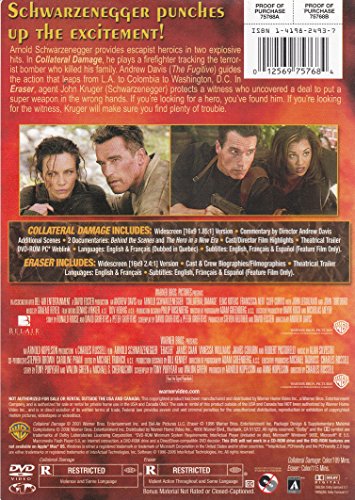 Collateral Damage + Eraser - DVD (Used)