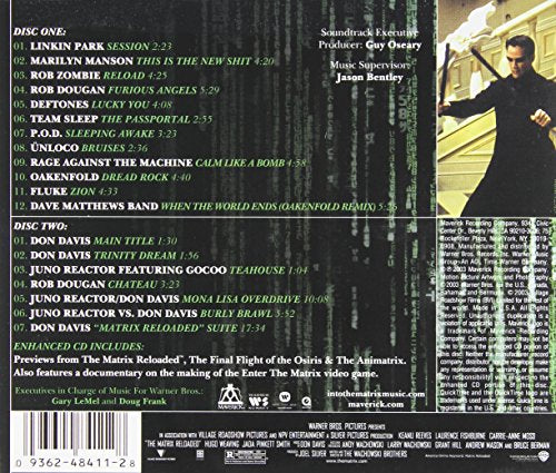 Soundtrack / The Matrix Reloaded - CD (Used)