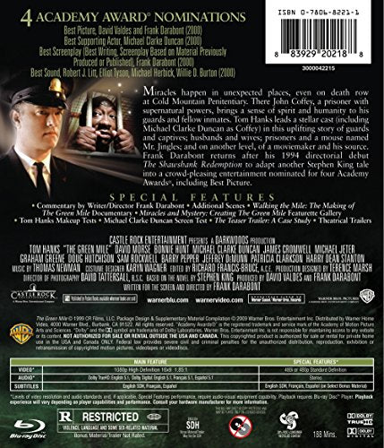 Green Mile - Blu-Ray