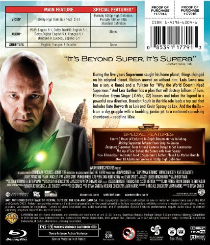 Superman Returns - Blu-Ray