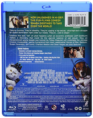 NEW Cats &amp; Dogs - Cats &amp; Dogs (Blu-ray)