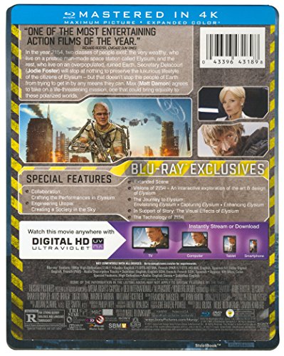 Elysium - Blu-Ray/DVD