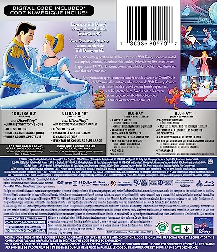 Cinderella - 4K/Blu-Ray
