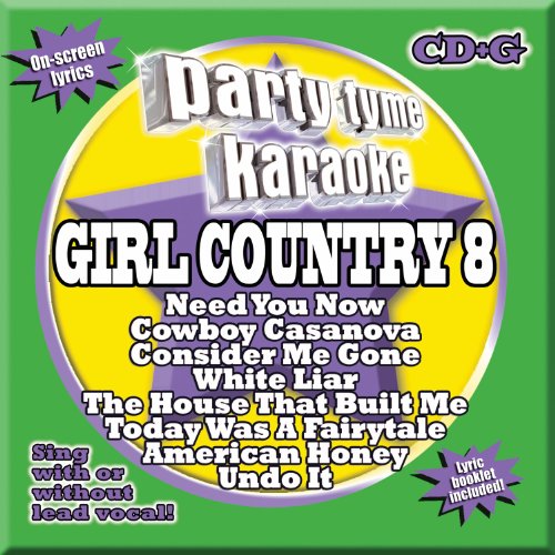 Party Tyme Karaoke - Girl Country 8 (8+8-Song CD+G)