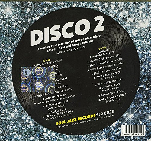 Disco 2: A Further Fine Selection of Independent Disco, Modern Soul and Boogie 1976-80