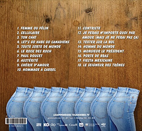 Les Appendices / Les Appendices chantent les chansons de la saison 8 et aucune autre, mais ils voulaient quand même un super long titre d’album - CD