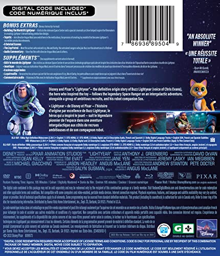 Lightyear (Feature) [Blu-ray] (Bilingual)