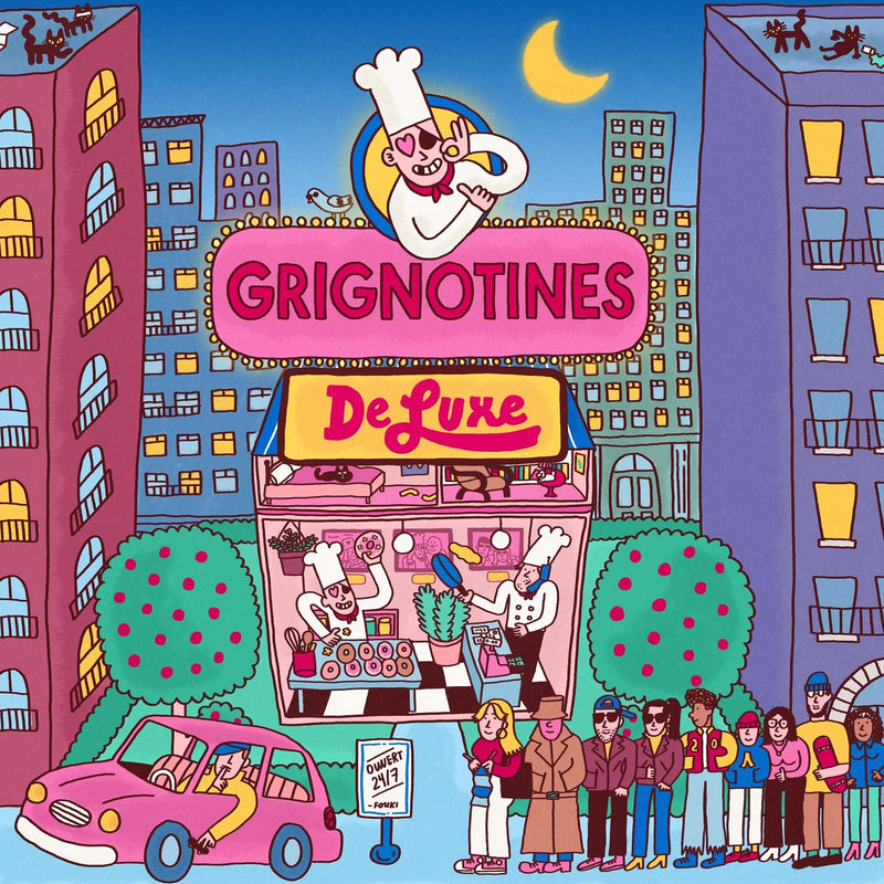 FouKi / Grignotines de Luxe - LP PINK
