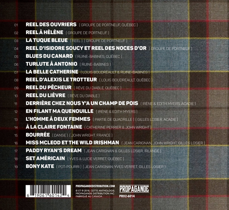 Artistes variés / Le meilleur du folklore : 19 succès québécois - CD