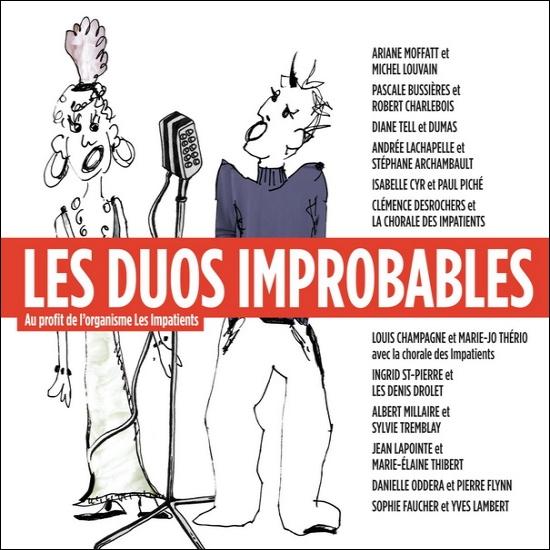 Artistes variés / Les duos improbables - CD