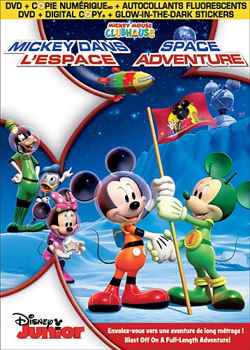 Mickey Mouse Clubhouse: Mickey in Space / Space Adventure (Bilingual) [DVD + digital copy]