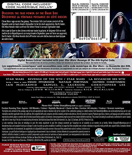 Star Wars: Revenge of the Sith - Blu-Ray