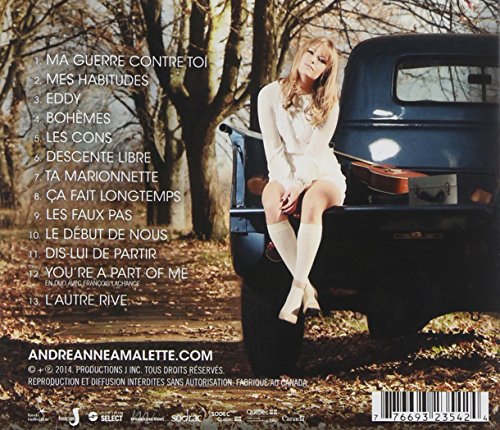 Andréanne A. Malette / Bohèmes - CD (Used)