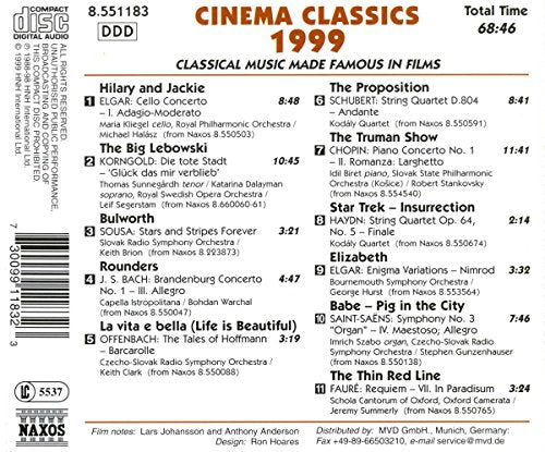 Cinema Classics 1999