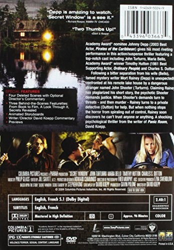 Secret Window - DVD (Used)