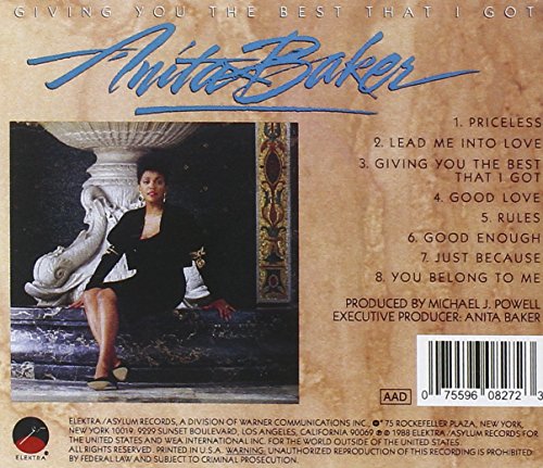 Anita Baker / Giving You the Best That I Got - CD (Used)