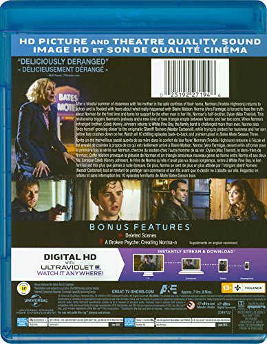 Bates Motel: Season 3 [Blu-ray + Digital Copy] (Bilingual)