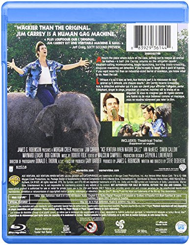 Ace Ventura 2: When Nature Calls [Blu-ray] (Bilingual)