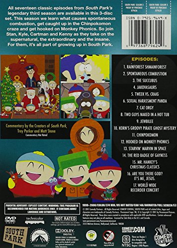 South Park: The Complete Third Season - DVD