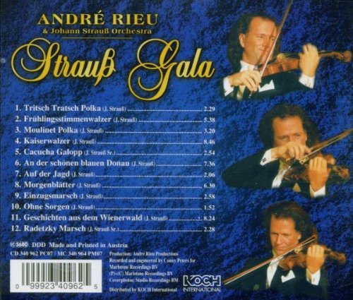 André Rieu / Strauss Gala - CD (Used)