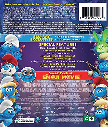 Smurfs: The Lost Village - Blu-ray (Used)