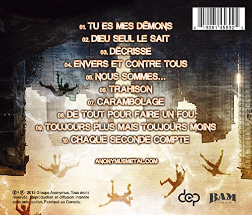 Anonymus / Envers et contre tous - CD