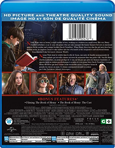 The Book of Henry [Blu-ray + DVD + Digital] (Bilingual)