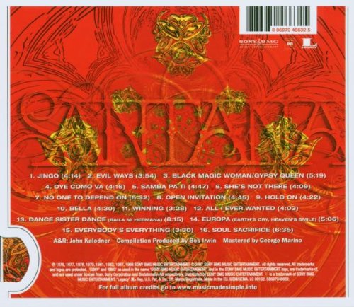 Santana / Best Of (Eco Slider Pack) - CD (Used)