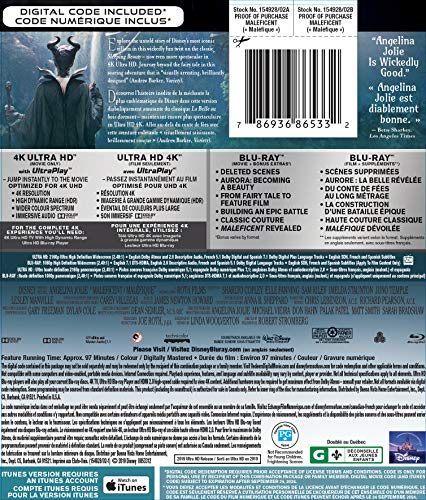 Maleficent - 4K/Blu-Ray