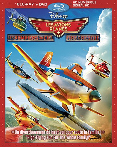 Planes Fire & Rescue - Blu-Ray/ DVD (Used)