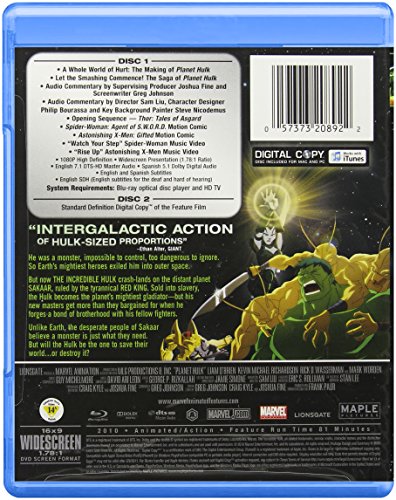 Planet Hulk - Blu-Ray