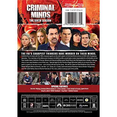 Criminal Minds / Season 6 - DVD (Used)